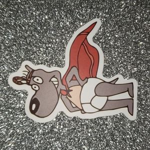 DOUG Nickelodeon Waterproof Sticker Porkchop